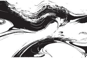 Minimal Black Overlay Patterns on Clean White Background for Layouts vector