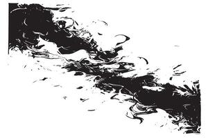 Creative Black on White Texture for Bold Graphic Design Projects vector
