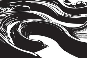 Abstract Black and White Texture Overlay for Graphic Design Elements vector