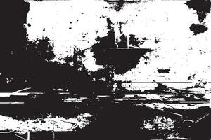 Abstract Black Grunge Texture with Subtle Distressed Patterns for Design vector