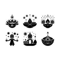 Happy Diwali Graphic Design File Perfect for Festive Digital Projects vector