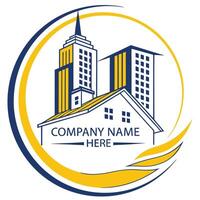 Modern Minimalist Company Name Typing Logo for Clear Branding. vector
