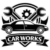 Dynamic Car Outline Illustration A Fusion of Simplicity and Precision vector