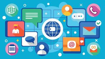 how to create a social media marketing strategy vector