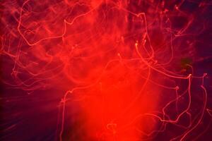 abstract background with light lines of different colors photo