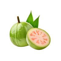 fresco goiaba fruta com fatia em transparente fundo png