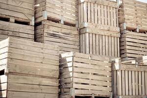 Crates stack background photo