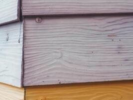 Pastel painted faux wood texture for a vintage style background. photo