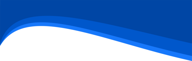 Header shape for website and border for banner. Abstract design element for template. Curve divider for bottom section and separator. Simple graphic form for background of presentation. png