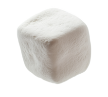 Delicate marshmallow floating pristine in natural light png