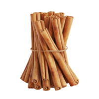Rustic Christmas cinnamon stick bundle perfect for holiday baking and festive decor png