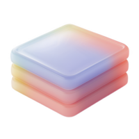Soft and comfortable standing frosted pads ideal for versatile indoor use png