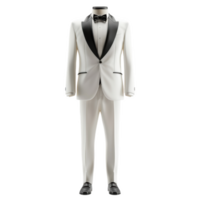 Elegant classic tuxedo displayed for evening gala events and formal occasions png