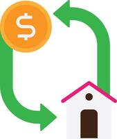 Mortgage House Property vector