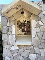 Medjigorie in Bosnia on 15 August 2024. A view of the way of the Cross photo