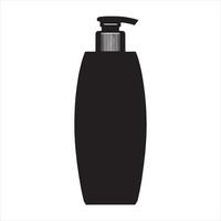 Shampoo Bottle silhouette vector