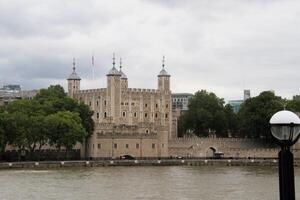 A large building with towers photo