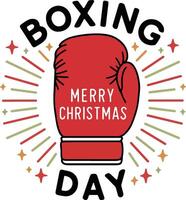 Gather and Celebrate Boxing Day vector