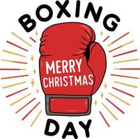 Boxing Day Party Time vector