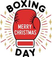 A Joyful Boxing Day Celebration vector