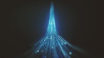 Abstract Flowing Cascade Of Lines Background video