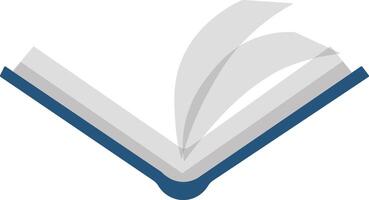 One Book with Open Position vector