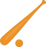 Bat baseball image for sport vector