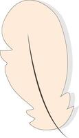 Feather illustration design vector