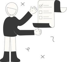 Startup Business Flat Character vector