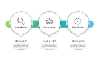 3 steps infographic circle design template. Business Presentation, Plan, Timeline, Marketing and Strategy. vector