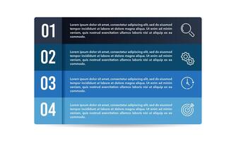 5 Steps to success infographic design template. Business Plan, Report, Marketing, Banner, Strategy and Presentation. vector