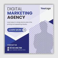 Social Media Post Design vector