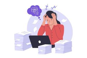 Concept illustration of workload vector