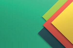 Modern abstract design with color layers vector