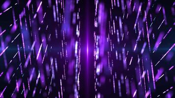 Abstract scene of futuristic cyber world, sci-fi grid, technology glowing surface, neon night scene, digital science background 4K animation, seamless loop video