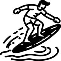 Mud playing icon of a kid in hand drawn style vector