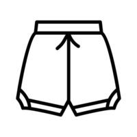 Casual knee length shorts with pockets for warm weather vector