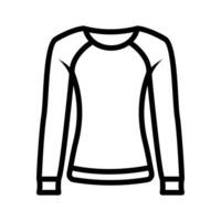 Get this amazing icon of long sleeve shirt in modern style vector