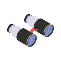 Get this amazing icon of binoculars in modern style vector
