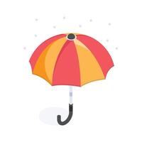 Grab this amazing icon of umbrella in modern style ready to use vector