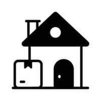 Ready to use icon of home delivery in modern style vector