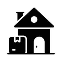 Ready to use icon of home delivery in modern style vector