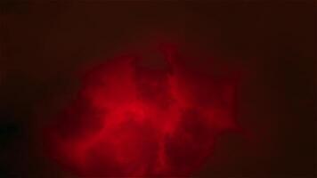 This artwork features a mysterious red light that creates an abstract and captivating atmosphere. Motion video