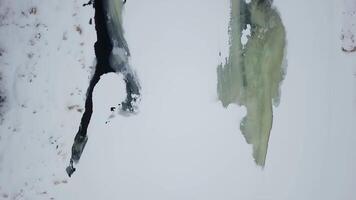 An Abstract Artistic Expression on Canvas That Captivates the Viewer With Its Aesthetic Appeal. Clip video
