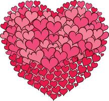 heart valentines day vector
