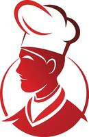Chef chef icon vector