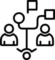 minimalize as Cross functional team collaborating on a project concept as A illustration of a cross functional team collaborating on a project using digital tools vector