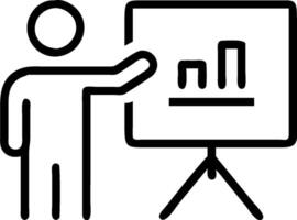 minimalize as Financial analyst working with financial graphs and charts concept as A illustration of a financial analyst working on a laptop with financial graphs vector