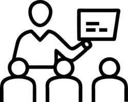 minimalize as Financial advisor using AI tools for stock market analysis concept as A illustration of a financial advisor using AI tools on a computer for stock ma vector