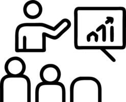 as CFO leading a financial review meeting concept as A illustration of a CFO leading a financial review meeting with financial reports and charts emphasizing leade vector